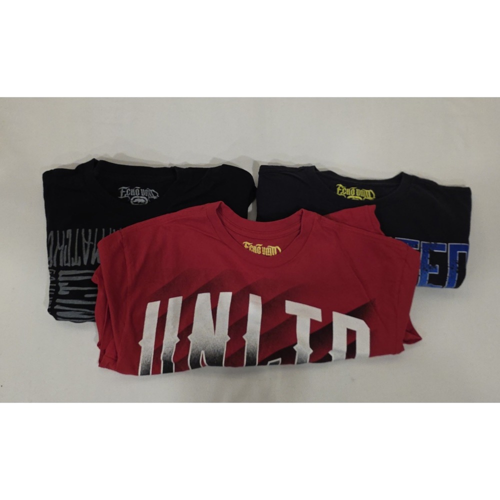 Ecko Unlimited MMA Short Sleeve T-shirts. Lot of 3. New Without Tags. Size L